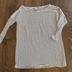 Striped long shirt